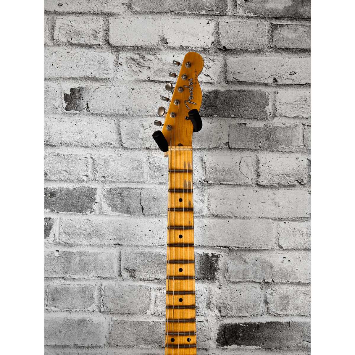Fender Custom Shop 1957 Telecaster Journeyman Relic, 1-Piece Quartersawn Maple Neck, Aged Candy Tangerine