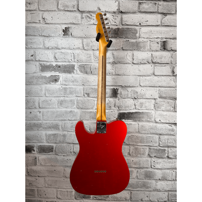 Fender Custom Shop 1957 Telecaster Journeyman Relic, 1-Piece Quartersawn Maple Neck, Aged Candy Tangerine
