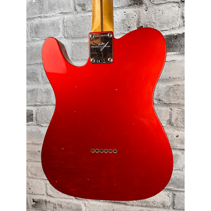 Fender Custom Shop 1957 Telecaster Journeyman Relic, 1-Piece Quartersawn Maple Neck, Aged Candy Tangerine