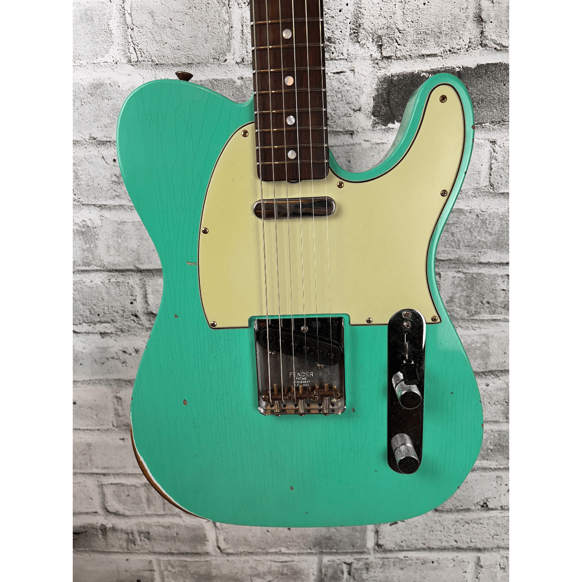 Fender Custom Shop 1964 Telecaster Relic, Rosewood Fingerboard, Aged Sea Foam Green