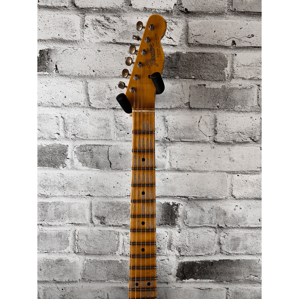 Fender Custom Shop 1965 Telecaster Custom Heavy Relic, Quartersawn Maple Neck, Aged Sherwood Green Metallic