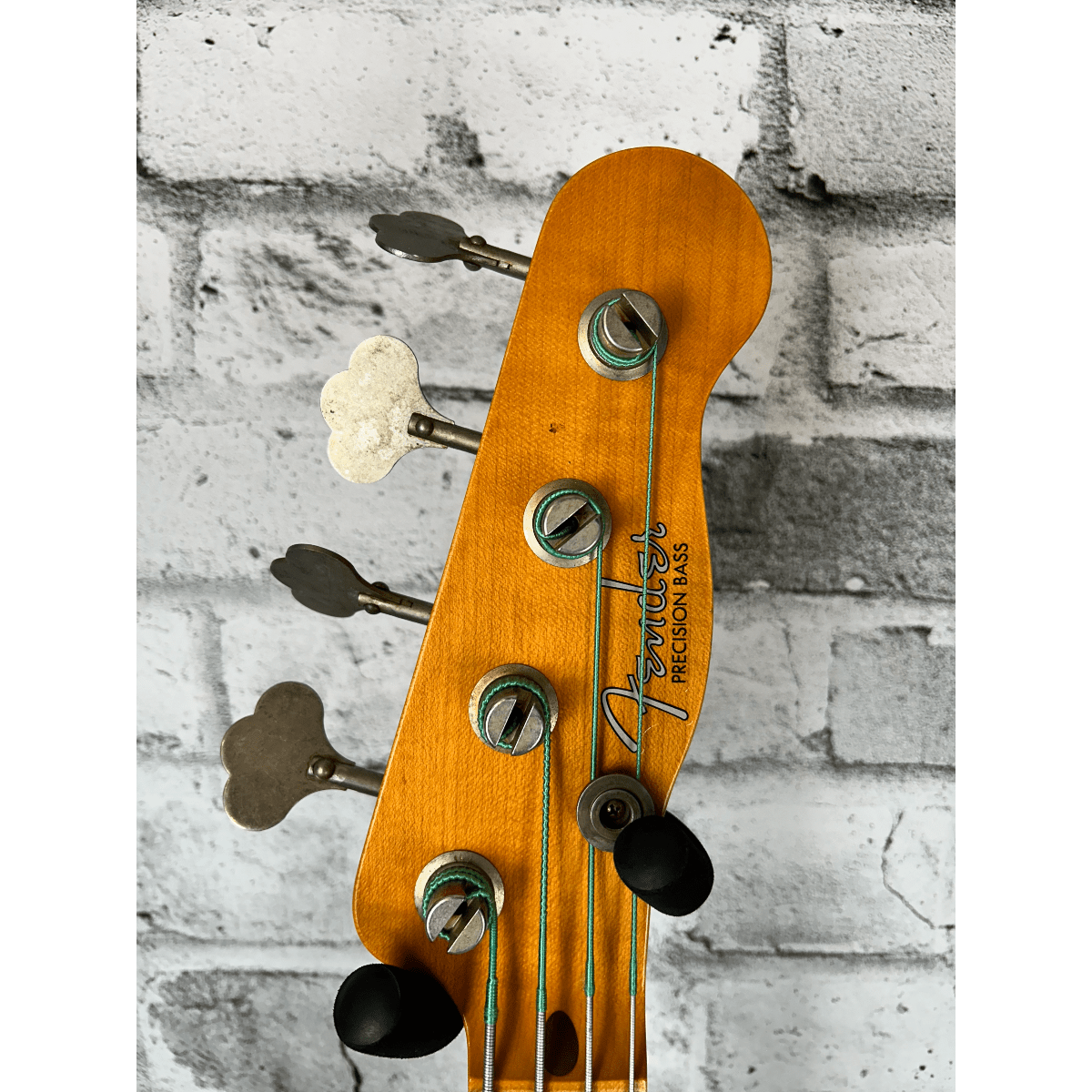 Fender Custom Shop 1953 Precision Bass Journeyman Relic, 1-Piece Quartersawn Maple Neck, Aged Black