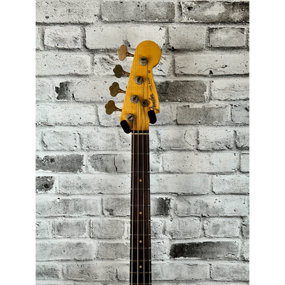 Fender Custom Shop 1964 Precision Bass Relic, Rosewood Fingerboard, Bleached 3-Color Sunburst