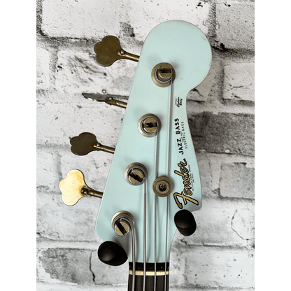 Fender Custom Shop 1963 Jazz Bass Journeyman Relic, Rosewood Fingerboard, Faded Aged Sonic Blue