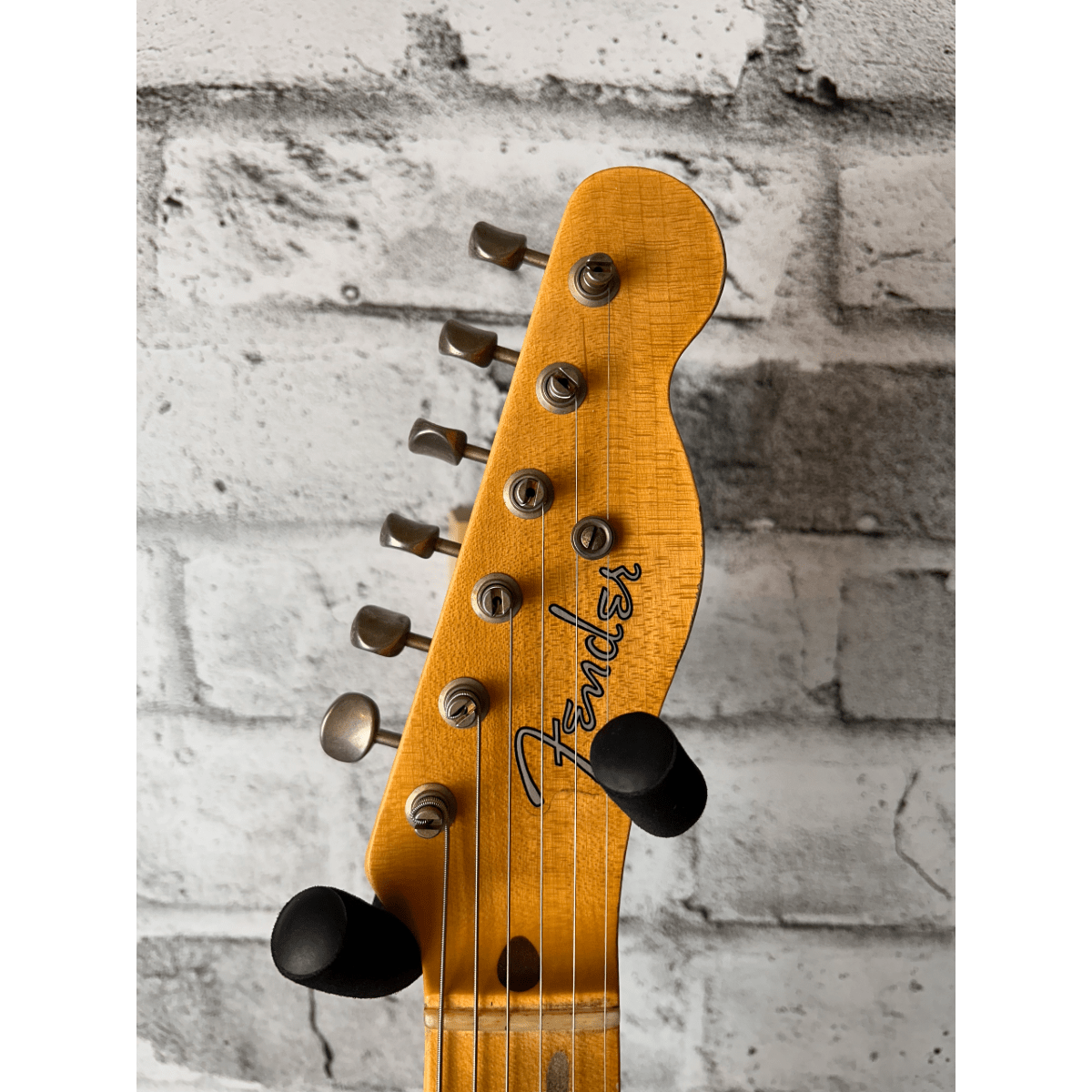 Fender Custom Shop Limited Edition Nocaster Thinline Relic, 1-Piece Quartersawn Maple Neck, Aged Nocaster Blonde