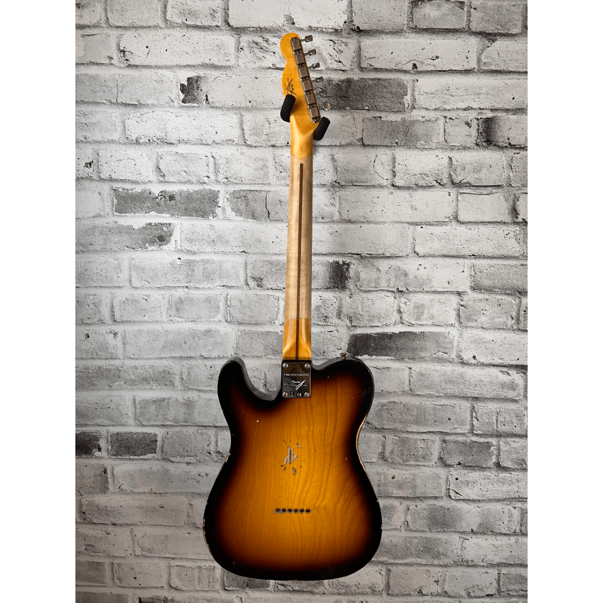 Fender Custom Shop  Limited Edition Nocaster Thinline Relic, 1-Piece Quartersawn Maple Neck, Aged 2-Color Sunburst