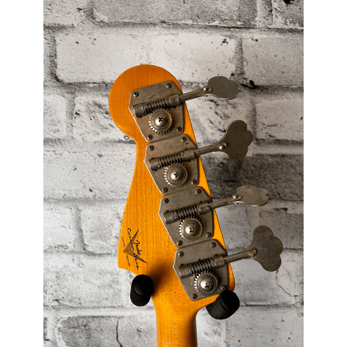 Fender Custom Shop Limited Edition 1959 Precision Bass Special Relic, Quartersawn Maple Neck, Aged Black