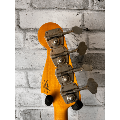 Fender Custom Shop Limited Edition 1959 Precision Bass Special Relic, Quartersawn Maple Neck, Aged Black