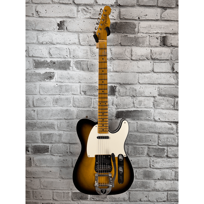 Fender Custom Shop Limited Edition Twisted Telecaster Journeyman Relic, 1-Piece Rift Sawn Maple Neck, 2-Color Sunburst