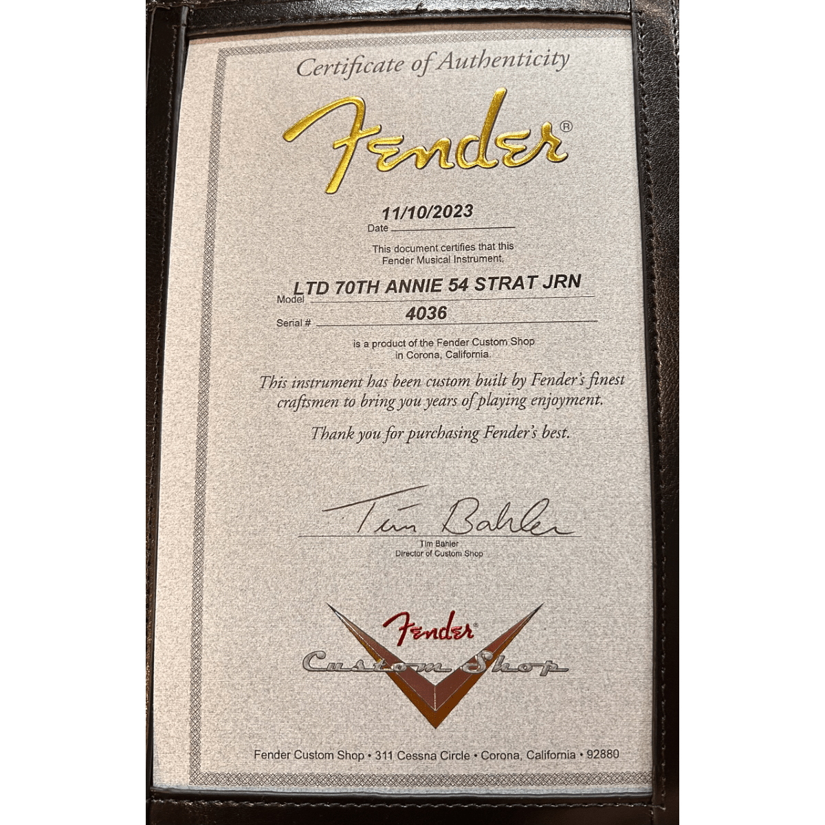Fender Custom Shop Limited Edition 70th Anniversary 1954 Stratocaster Journeyman Relic, Wide-Fade 2-Color Sunburst