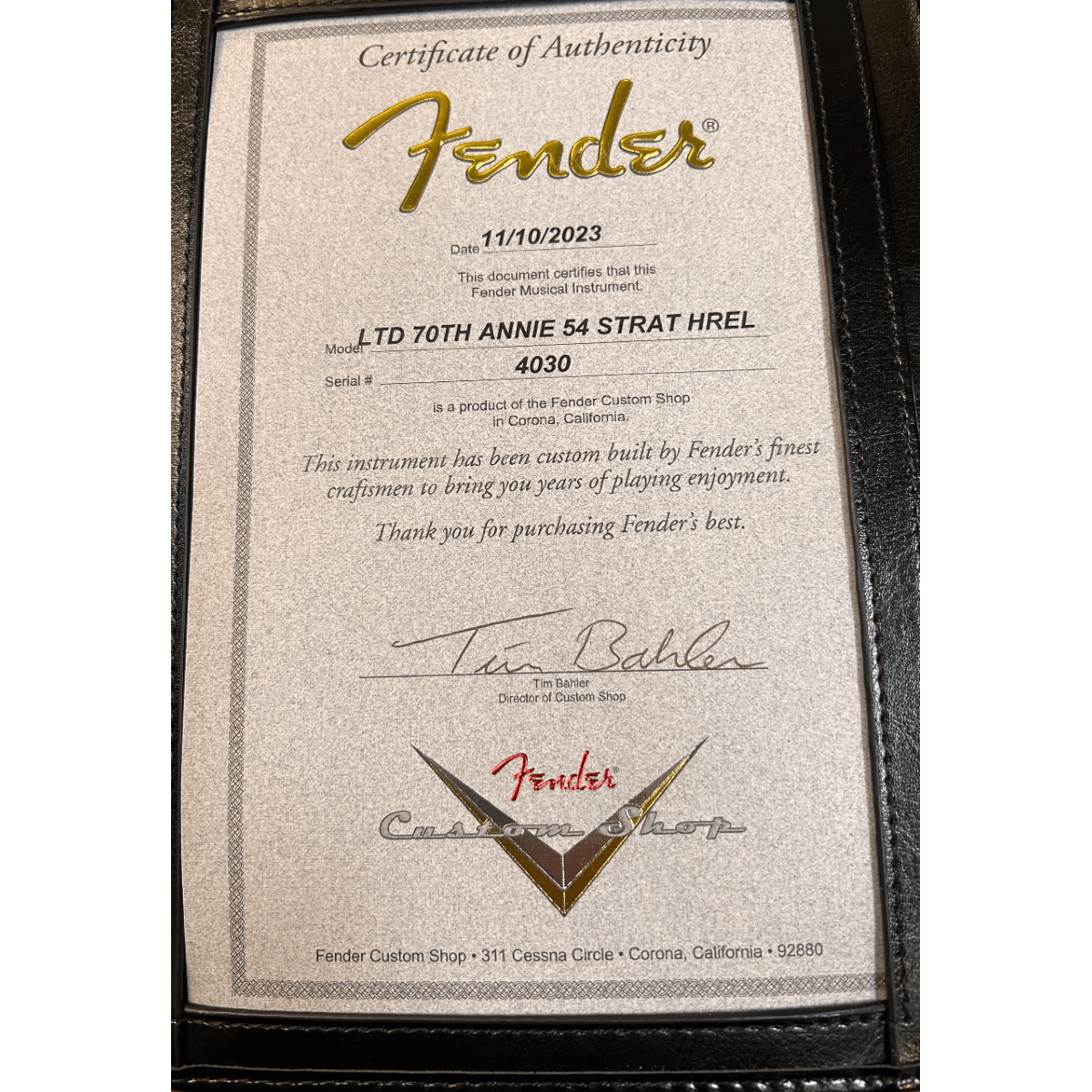 Fender Custom Shop Limited Edition 70th Anniversary 1954 Stratocaster Heavy Relic, Wide-Fade 2-Color Sunburst