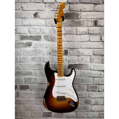 Fender Custom Shop Limited Edition 70th Anniversary 1954 Stratocaster Heavy Relic, Wide-Fade 2-Color Sunburst