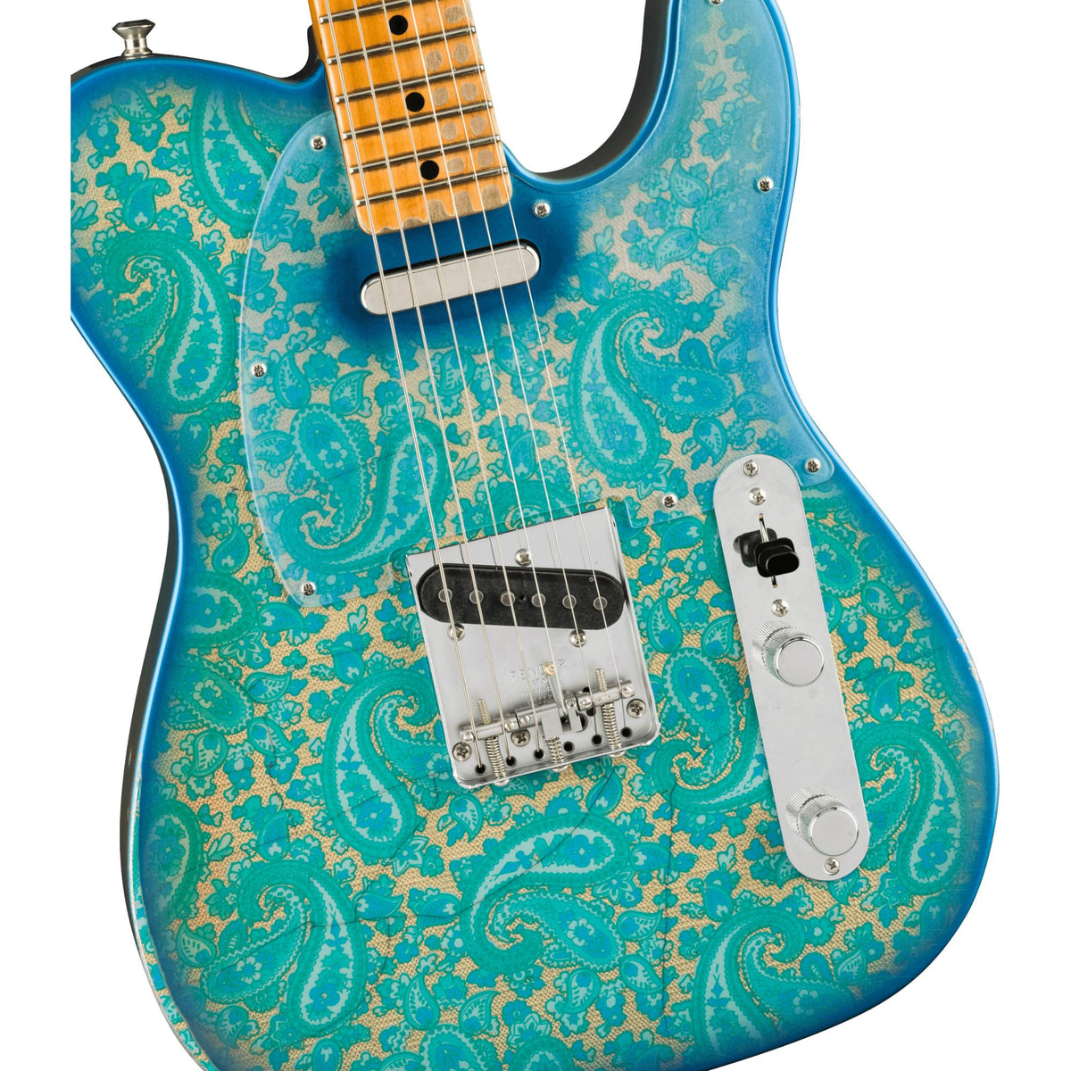 FENDER Custom Shop Limited Edition Brad Paisley 1967 "Lost Paisley" Telecaster, Blue Paisley