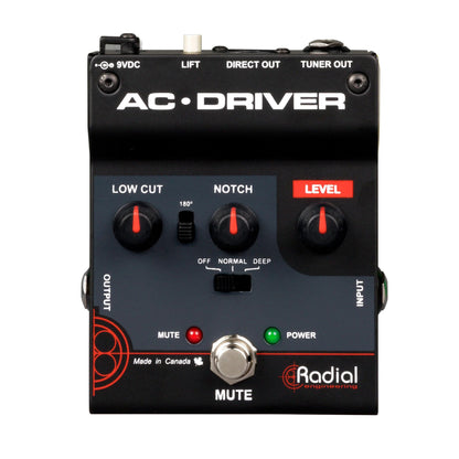 RADIAL AC-Driver Compact Acoustic Preamp