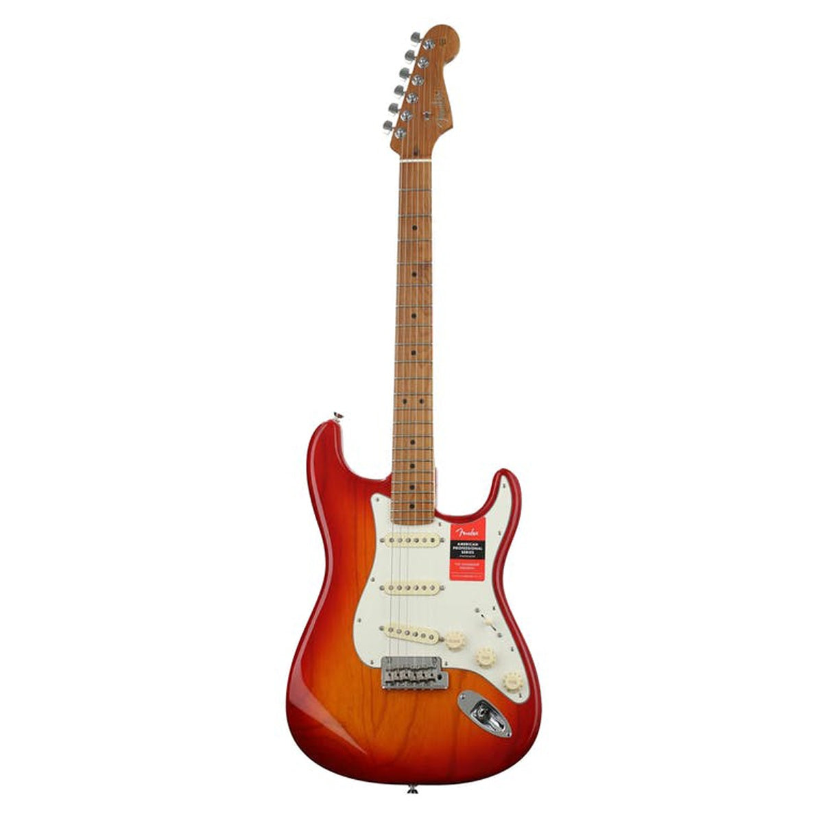 Fender FSR Limited Edition American Professional Stratocaster in Aged Cherry Burst with Roasted Maple Neck