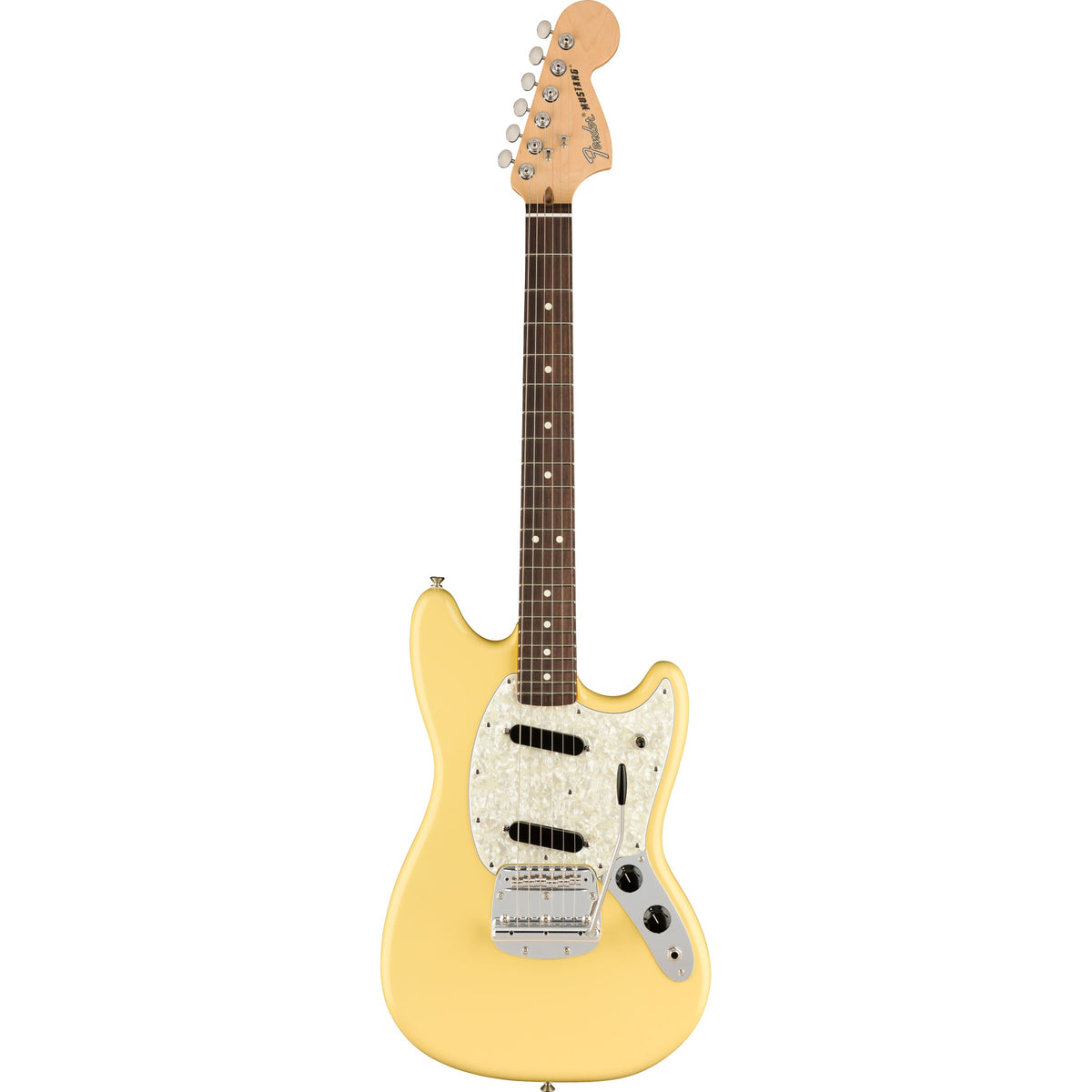 Fender American Performer Mustang, Rosewood Fingerboard - Vintage White