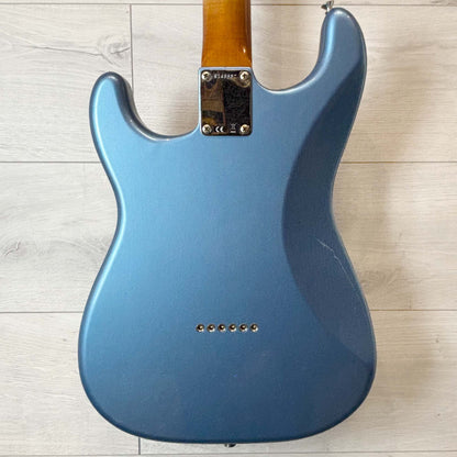 FENDER Custom Shop Limited Edition Ariel Posen Stratocaster, Faded Lake Placid Blue (100 dans le monde)  (tête de manche autographiée)