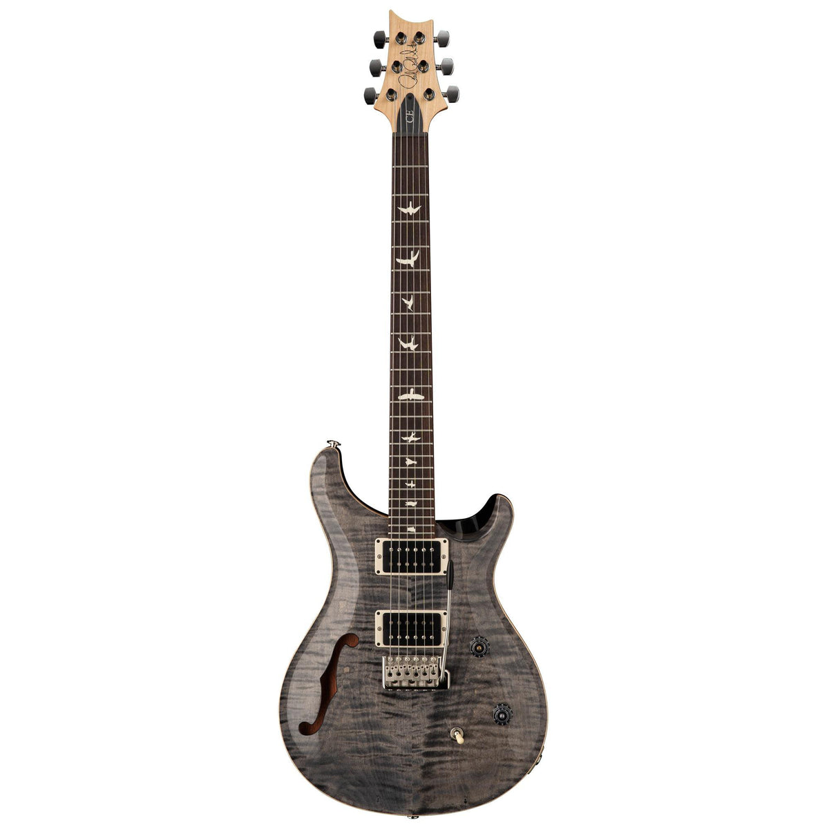 PRS CE 24 Semi-Hollow, Faded Gray Black