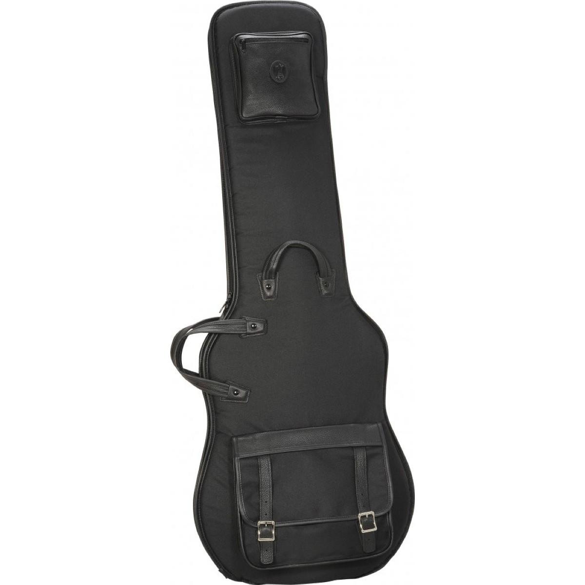 Levy's CM19L Deluxe Polyester w/Leather Binding Bass Gig Bag