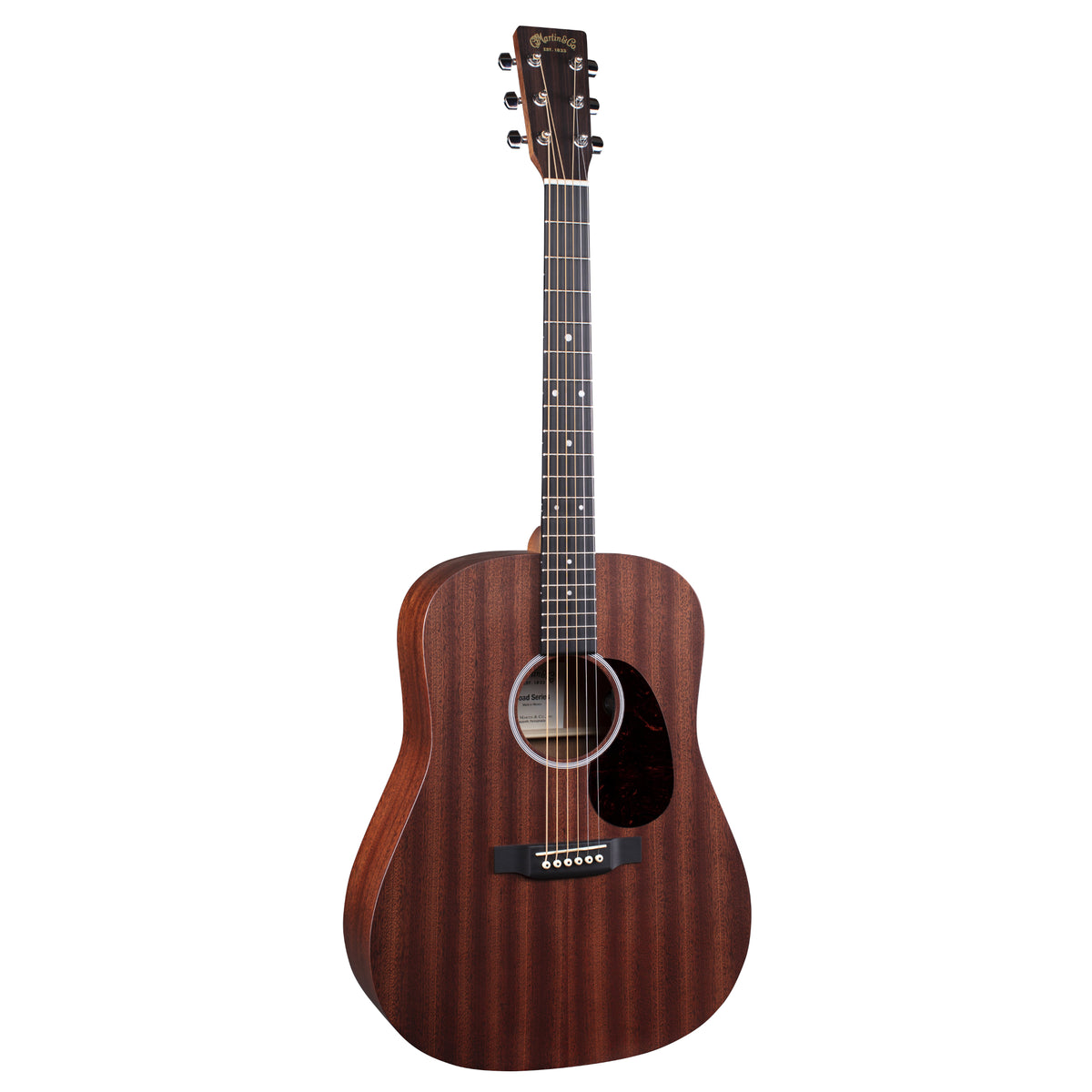 MARTIN D-10E Retro Sapele, Dark Mahogany