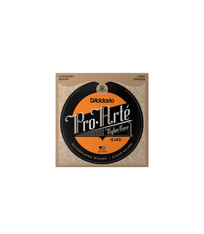 D'Addario EJ43 Pro Arte Classical Clear Nylon Strings Light Tension