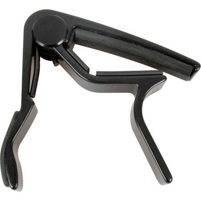 DUNLOP TRIGGER CAPO ACOUSTIC CURVED BLACK