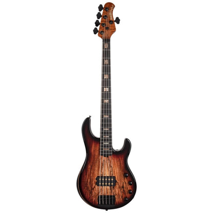 Ernie Ball Music Man 35th Anniversary StingRay5 H Bass Guitar, Roasted Flame Maple/Ebony - Spalted Sunburst