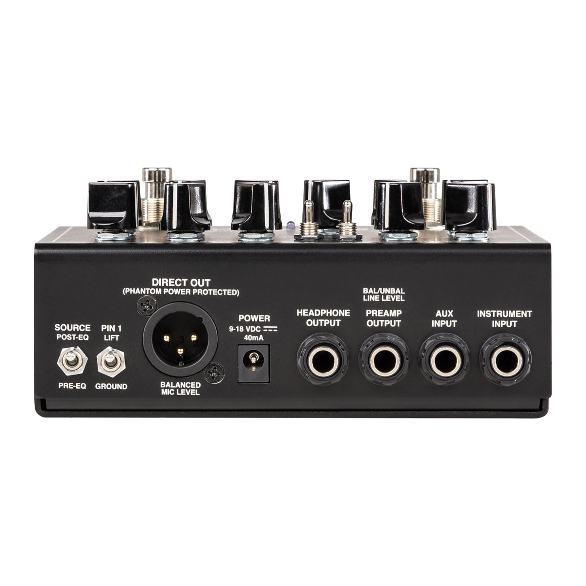 MESA BOOGIE Subway+ Bass DI-Preamp II, Black