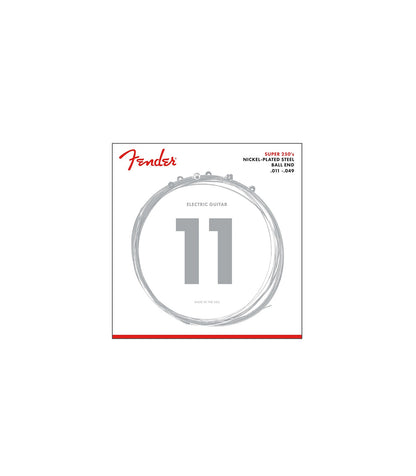 Fender 250M Nickel-Plated Steel Guitar Strings Medium Gauge (11-49)