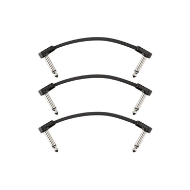 Fender Câble Blockchain 4", lot de 3, angle/angle