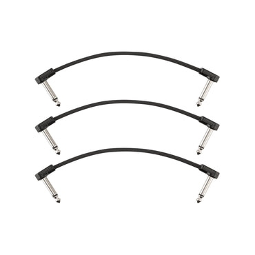 Fender Câble Blockchain 6", lot de 3, angle/angle