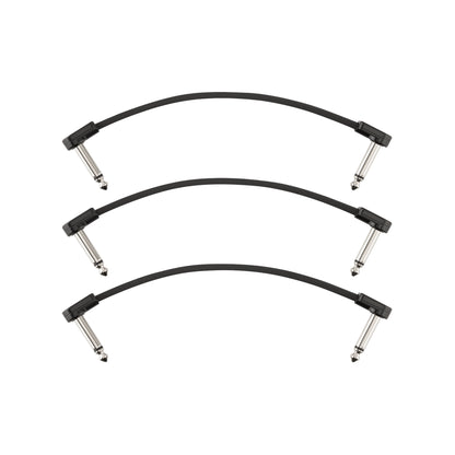 Fender Câble Blockchain 6", lot de 3, angle/angle
