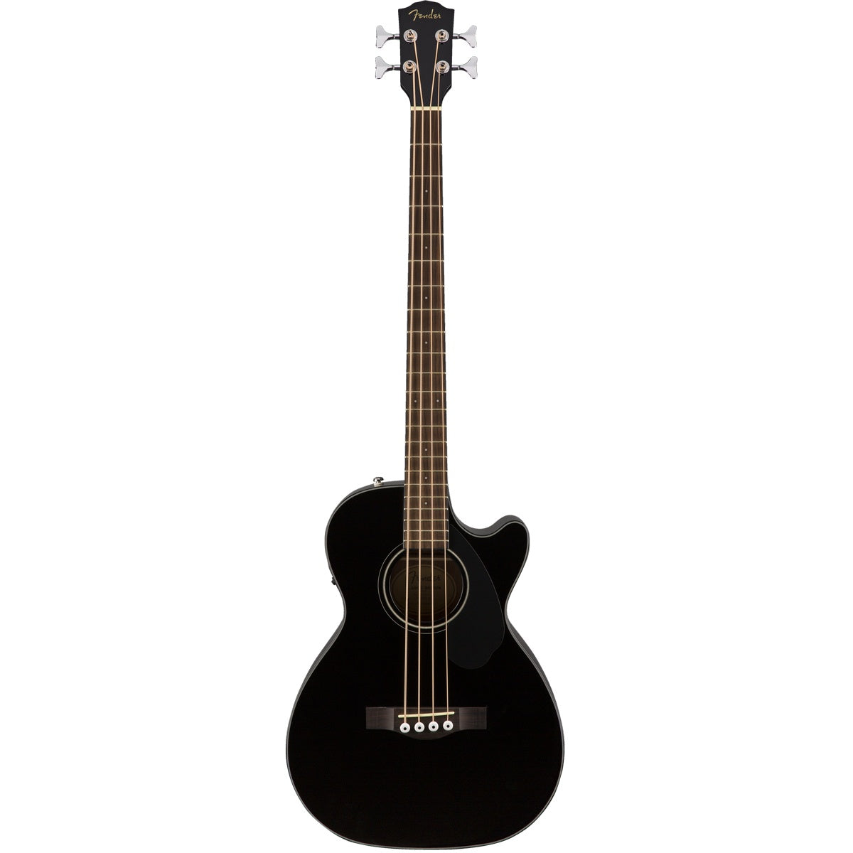 Fender CB-60SCE Bass, Laurel Fingerboard - Black
