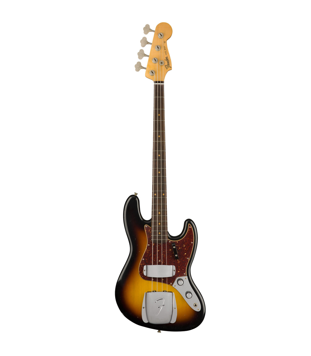 Fender Custom Shop 1960 Jazz Bass® Journeyman Relic® Faded 3-Color Sunburst