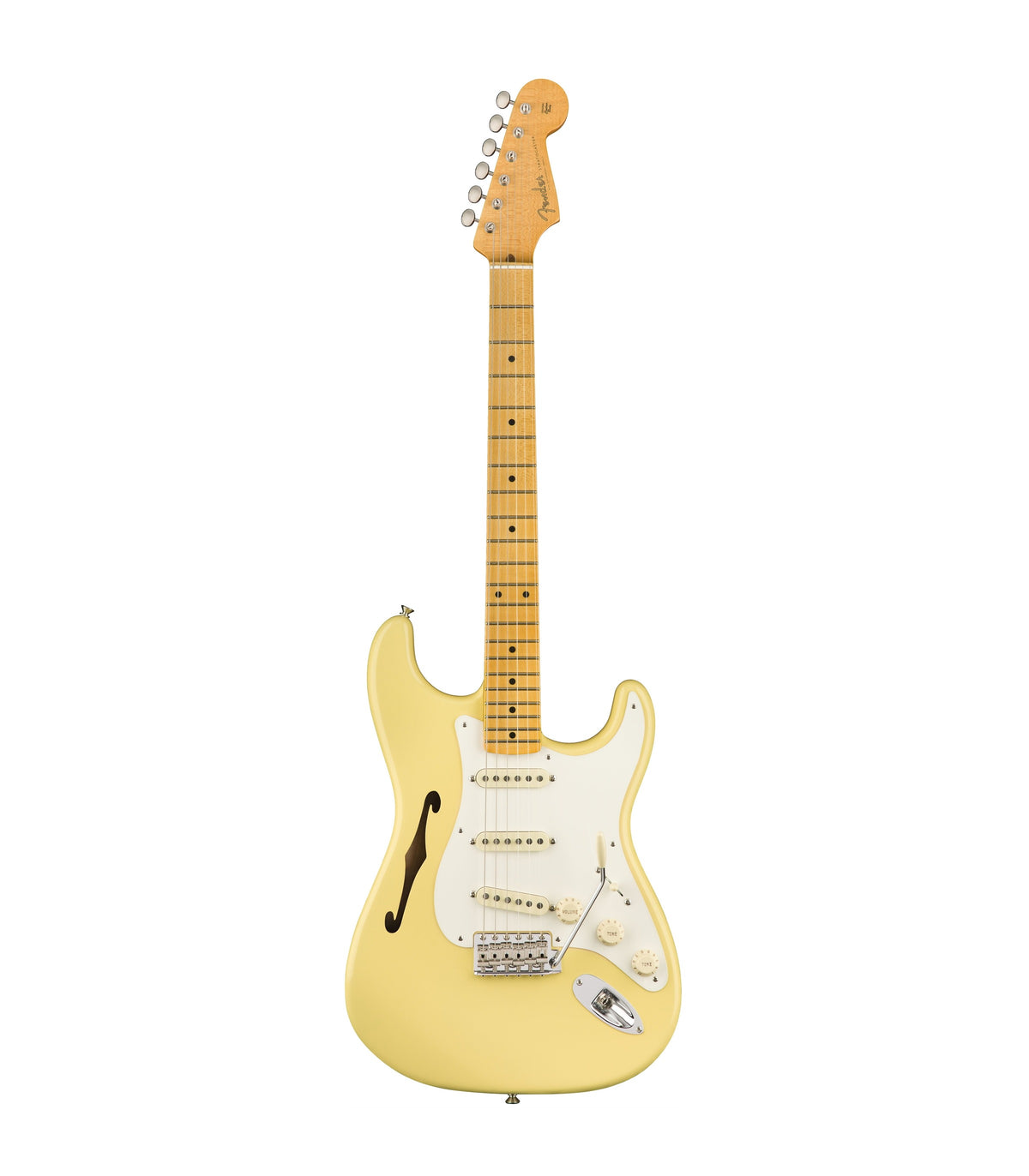 Fender Eric Johnson Signature Stratocaster Thinline Vintage White