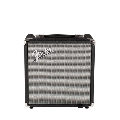Fender Rumble Bass Amp 15 (V3), 120V, Black/Silver