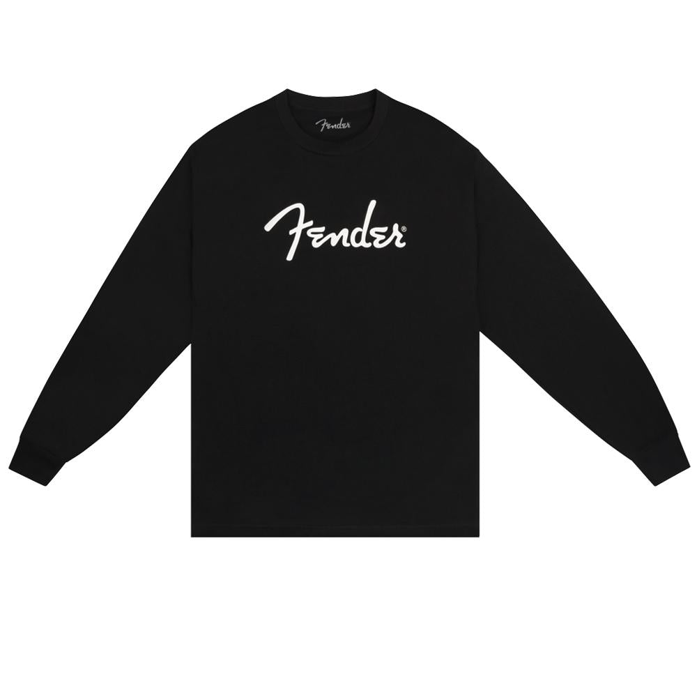 FENDER® Spaghetti Logo Long-Sleeve T-shirt - Black