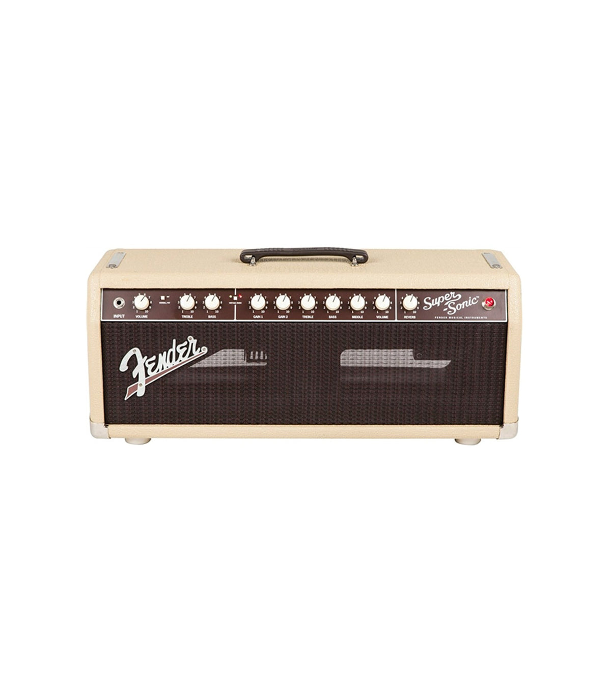 Fender Super-Sonic 22 Head Blonde and Oxblood