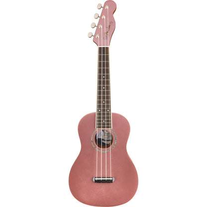 Fender Zuma Concert Ukulele, Walnut Fingerboard, Burgundy Mist