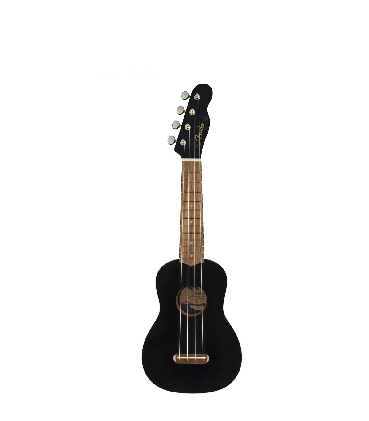 Fender Venice Soprano Ukulele Black