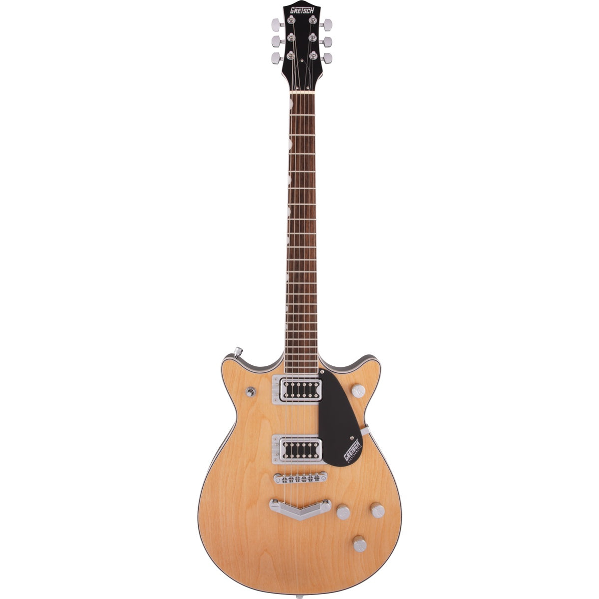 Gretsch G5222 Electromatic Double Jet BT with V-Stoptail, Laurel Fingerboard - Aged Natural
