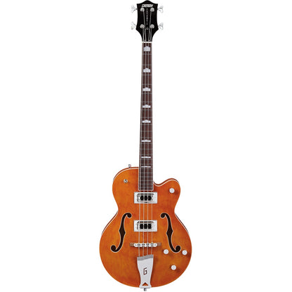 Gretsch G5440LSB Electromatic Hollow Body 34" Long Scale Bass, Rosewood Fingerboard - Orange