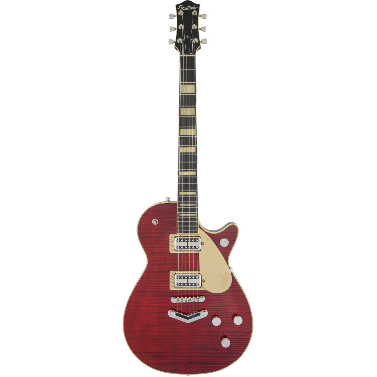 Gretsch - G6228FM PLAYERS EDITION JET™ BT WITH V-STOPTAIL AND  FLAME MAPLE