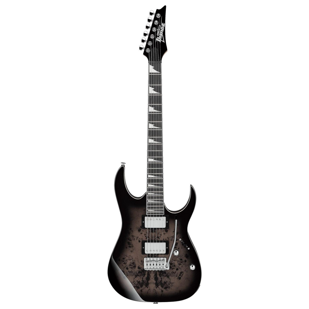 Ibanez GIO RG 6str Electric Guitar - Transparent Black Burst