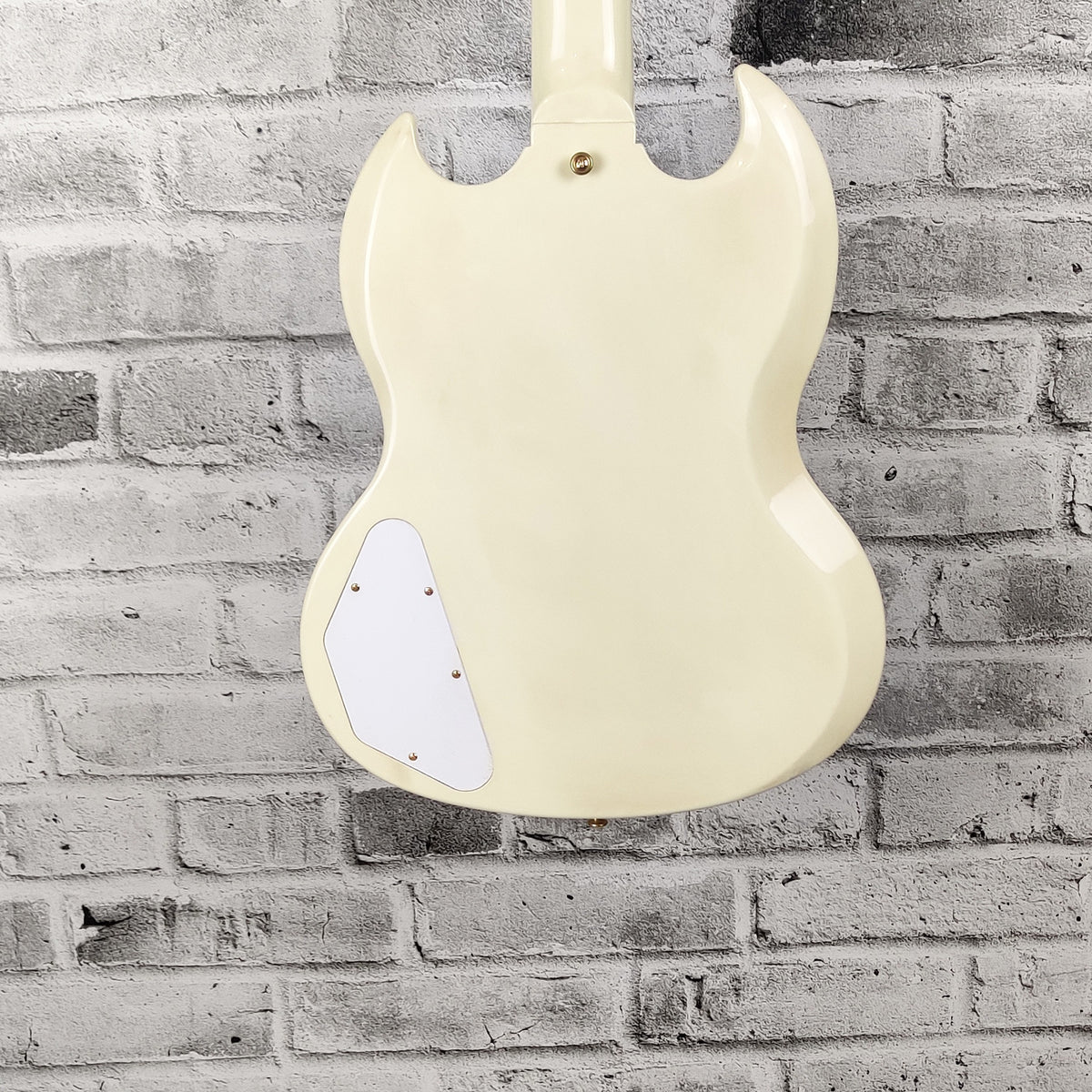 Gibson 1963 Les Paul Custom SG VOS Reissue w/ 3-Pickups, Ebony Fretboard and Maestro Trem - Classic White