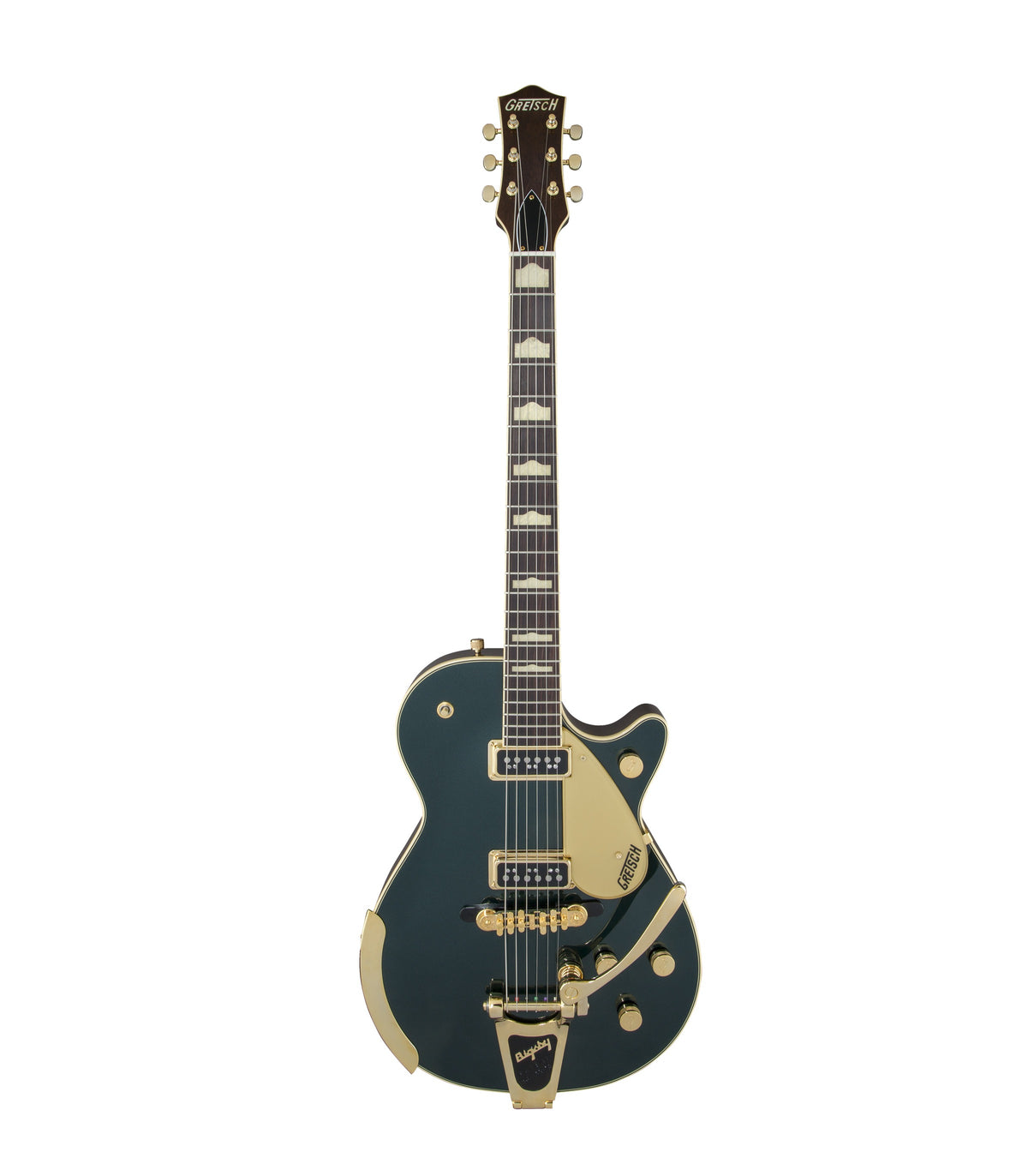 Gretsch G6128T-57 Vintage Select '57 Duo Jet with Bigsby, TV Jones Cadillac Green