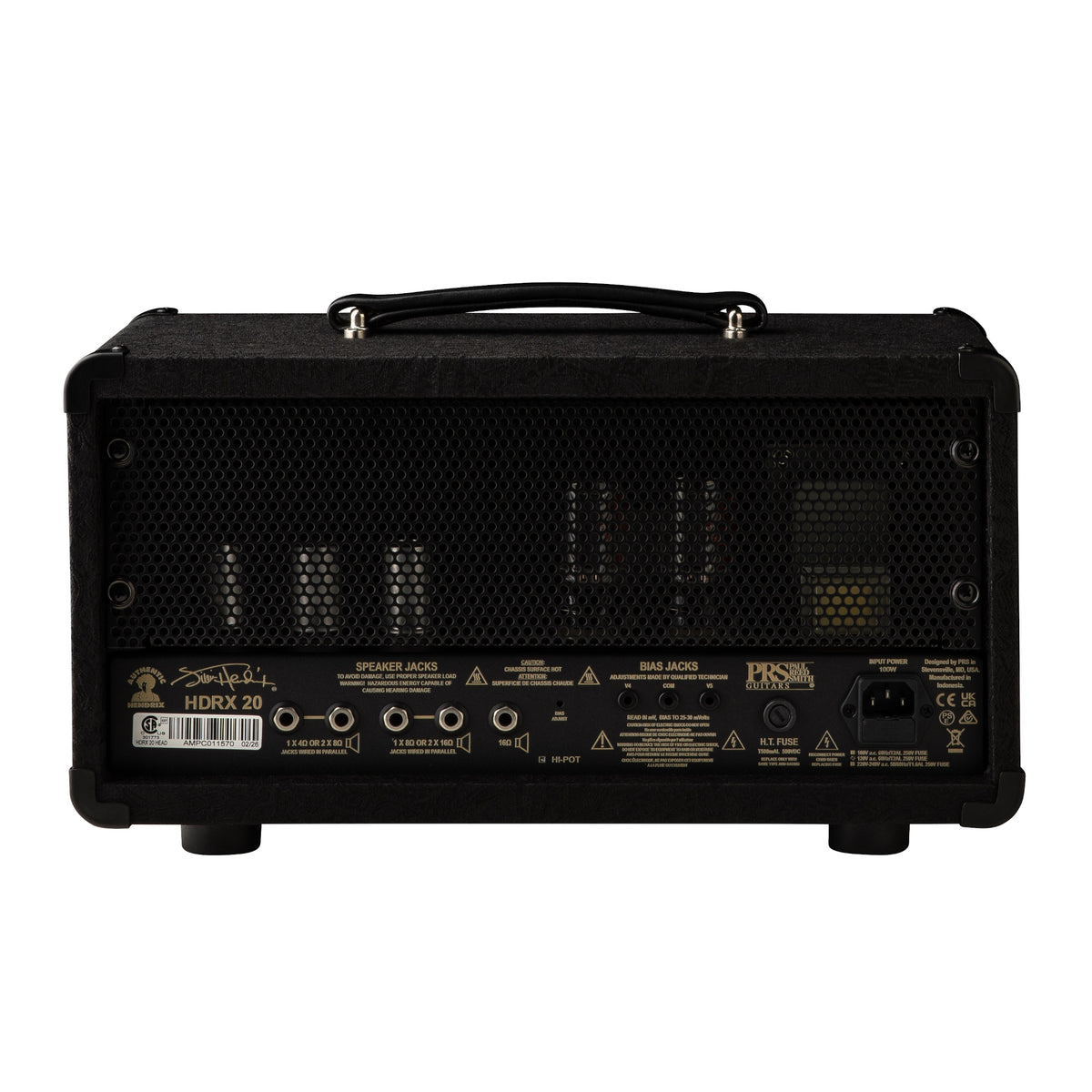 PRS HDRX 20 Black Paisley Limited Edition Guitar Amplifier Head