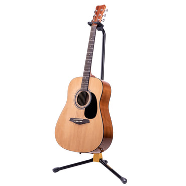 HERCULES GS412B PLUS avec système Auto Grip (AGS) – Support pour guitare simple avec dossier