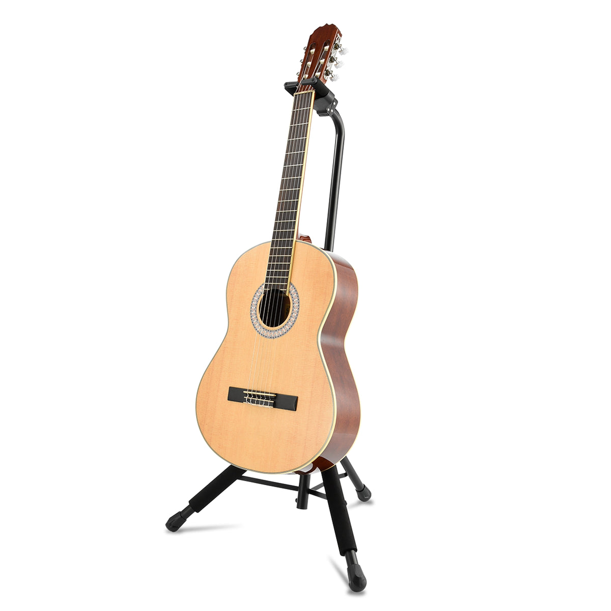 HERCULES GS414B PLUS Support de guitare simple  avec système de prise automatique (AGS)