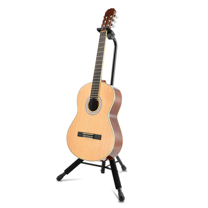 HERCULES GS414B PLUS Support de guitare simple  avec système de prise automatique (AGS)